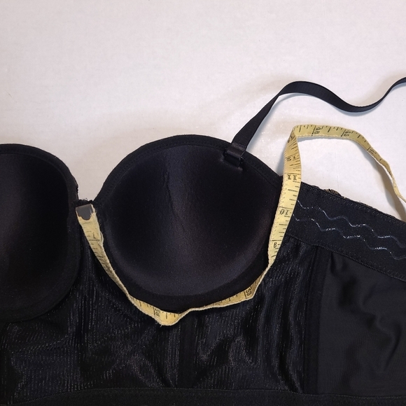 Unbranded Gold Black Floral Lace Embroidered Sexy Bustier Corset Crop Top SM - Picture 13 of 13